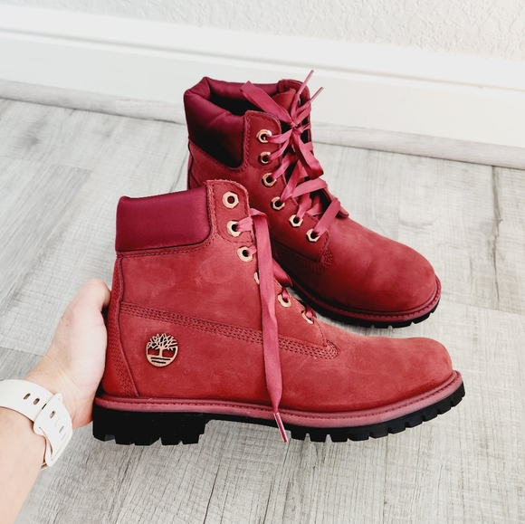 Timberland Woman Satin Collar Waterproof Boots size 7 - Picture 1 of 9